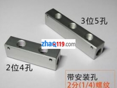 带排气孔直通 1/8NPT-7/16JIC